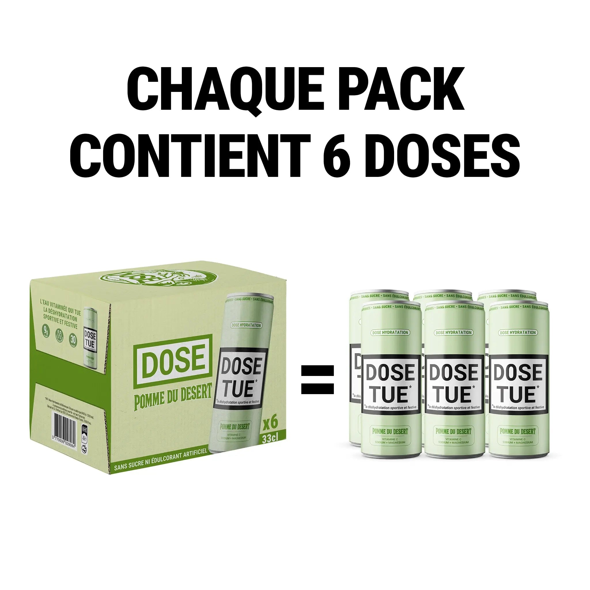 DOSE - EAU VITAMINÉE - DOSE