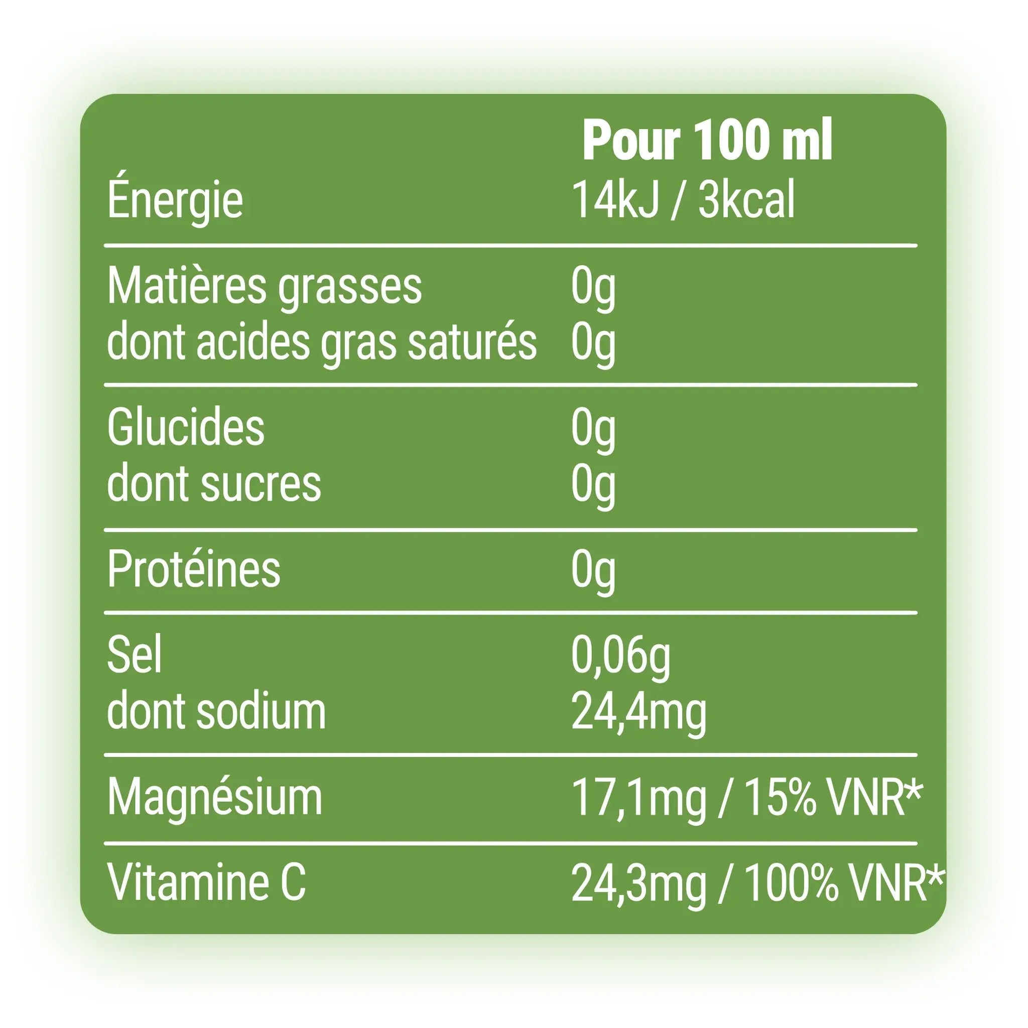 DOSE - EAU VITAMINÉE - DOSE