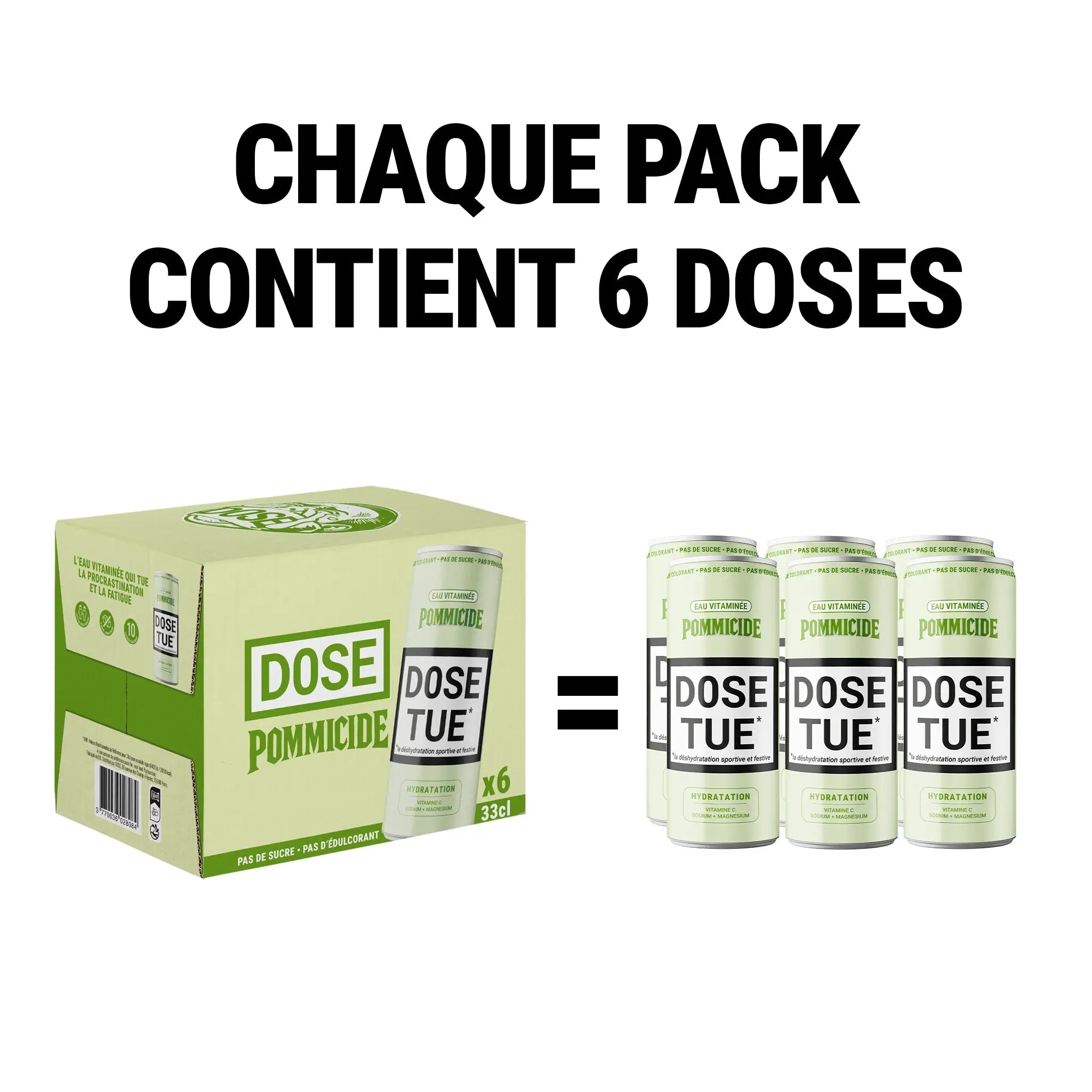 DOSE - EAU VITAMINÉE - DOSE