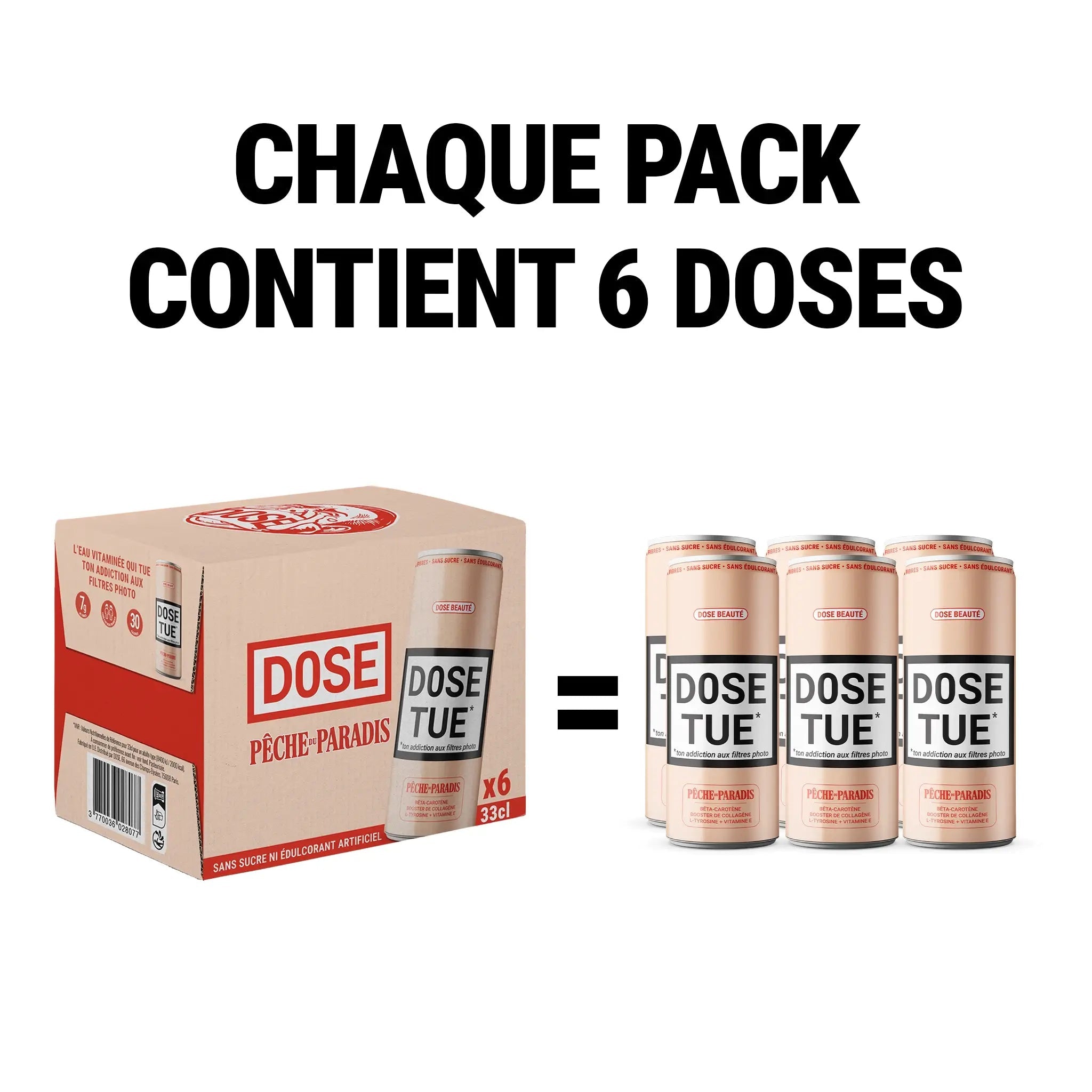 DOSE - EAU VITAMINÉE - DOSE