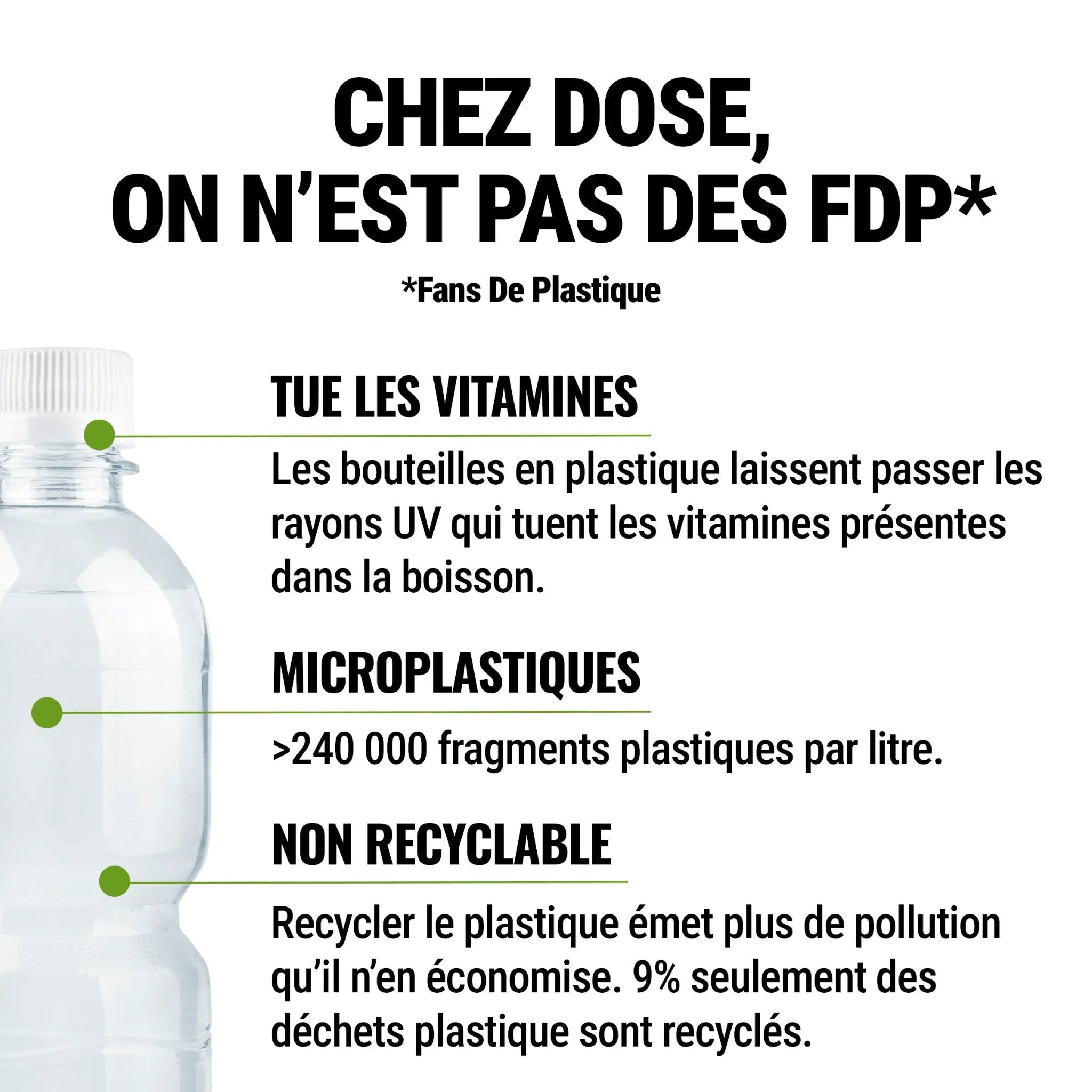 DOSE - EAU VITAMINÉE - DOSE