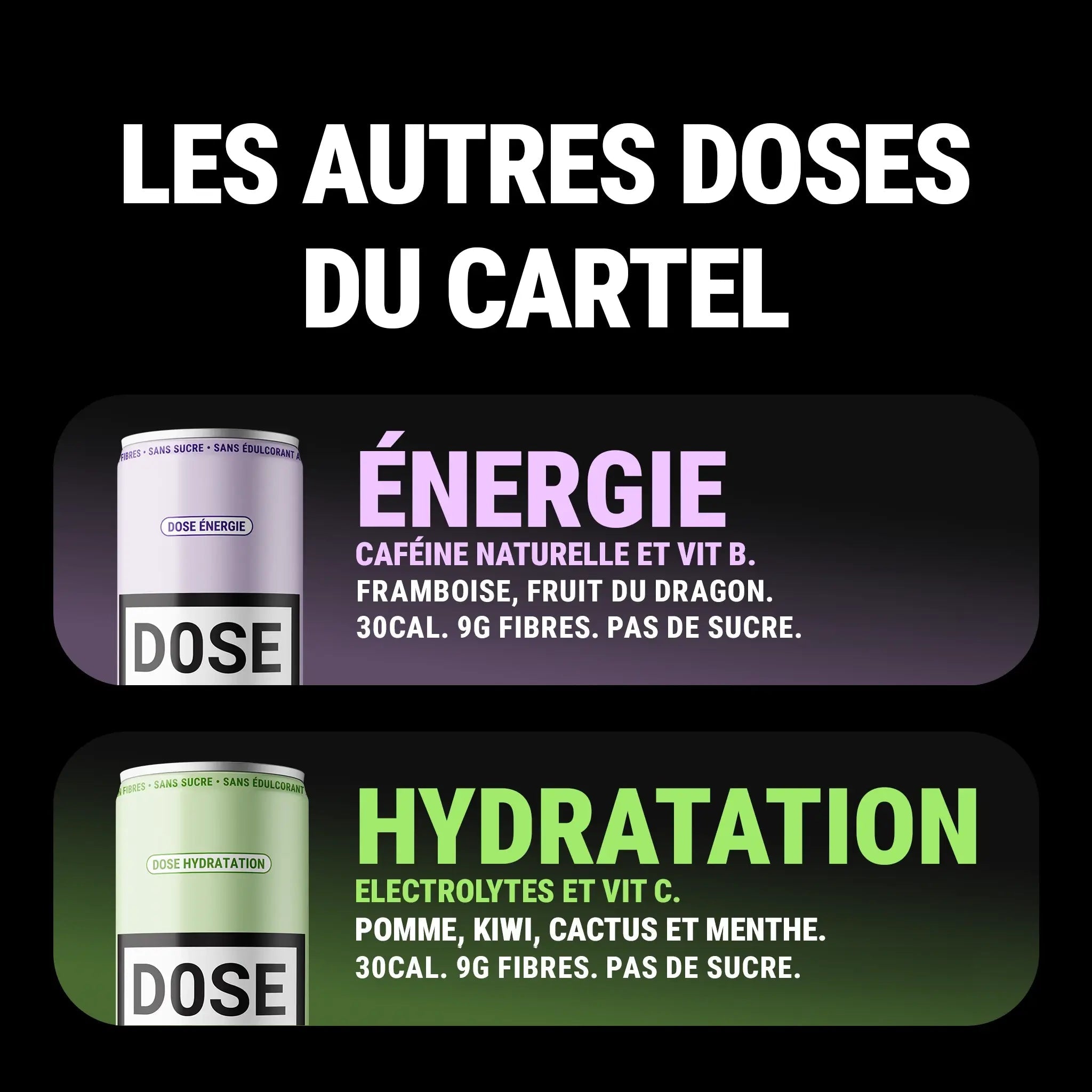 DOSE - EAU VITAMINÉE - DOSE
