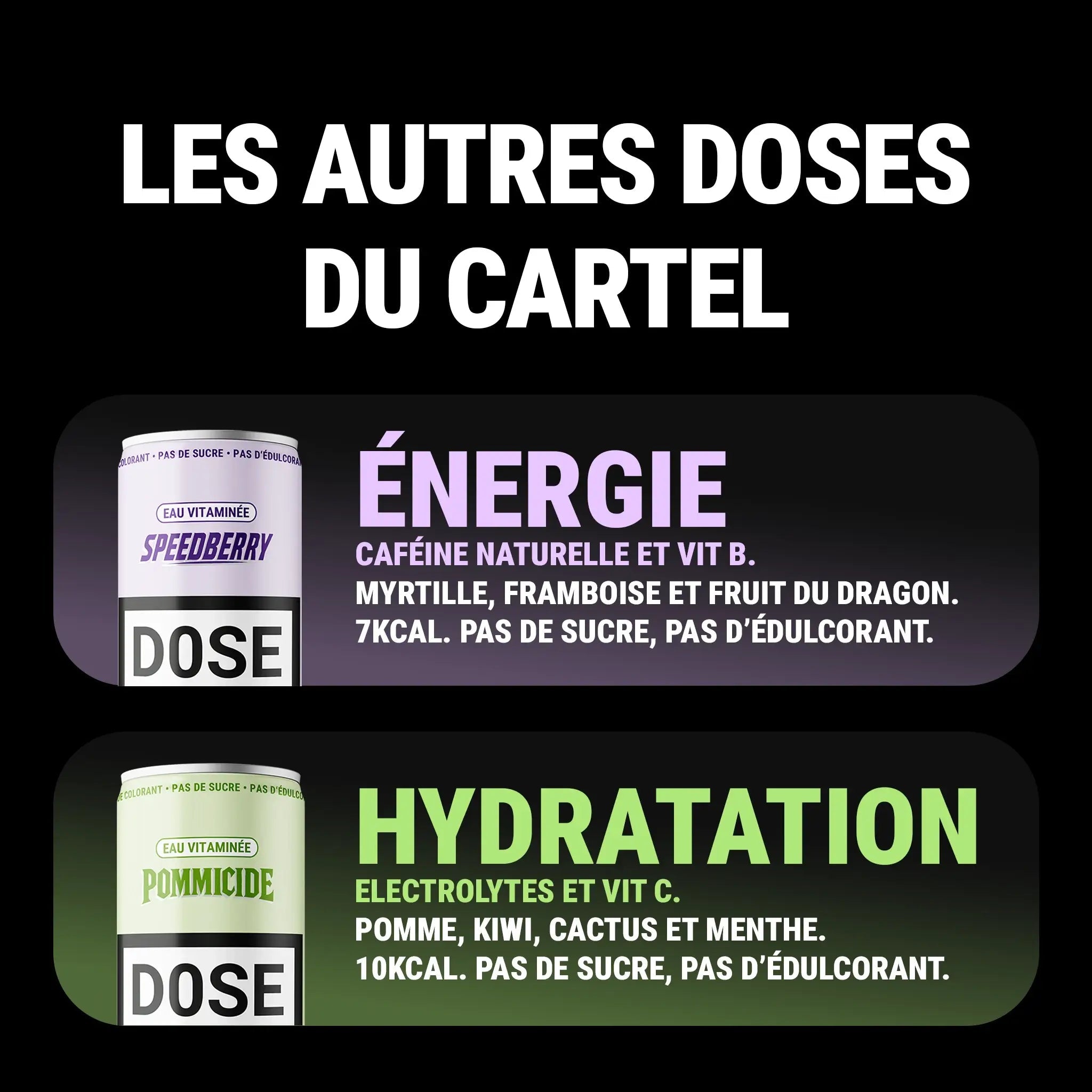 DOSE - EAU VITAMINÉE (PP) - DOSE