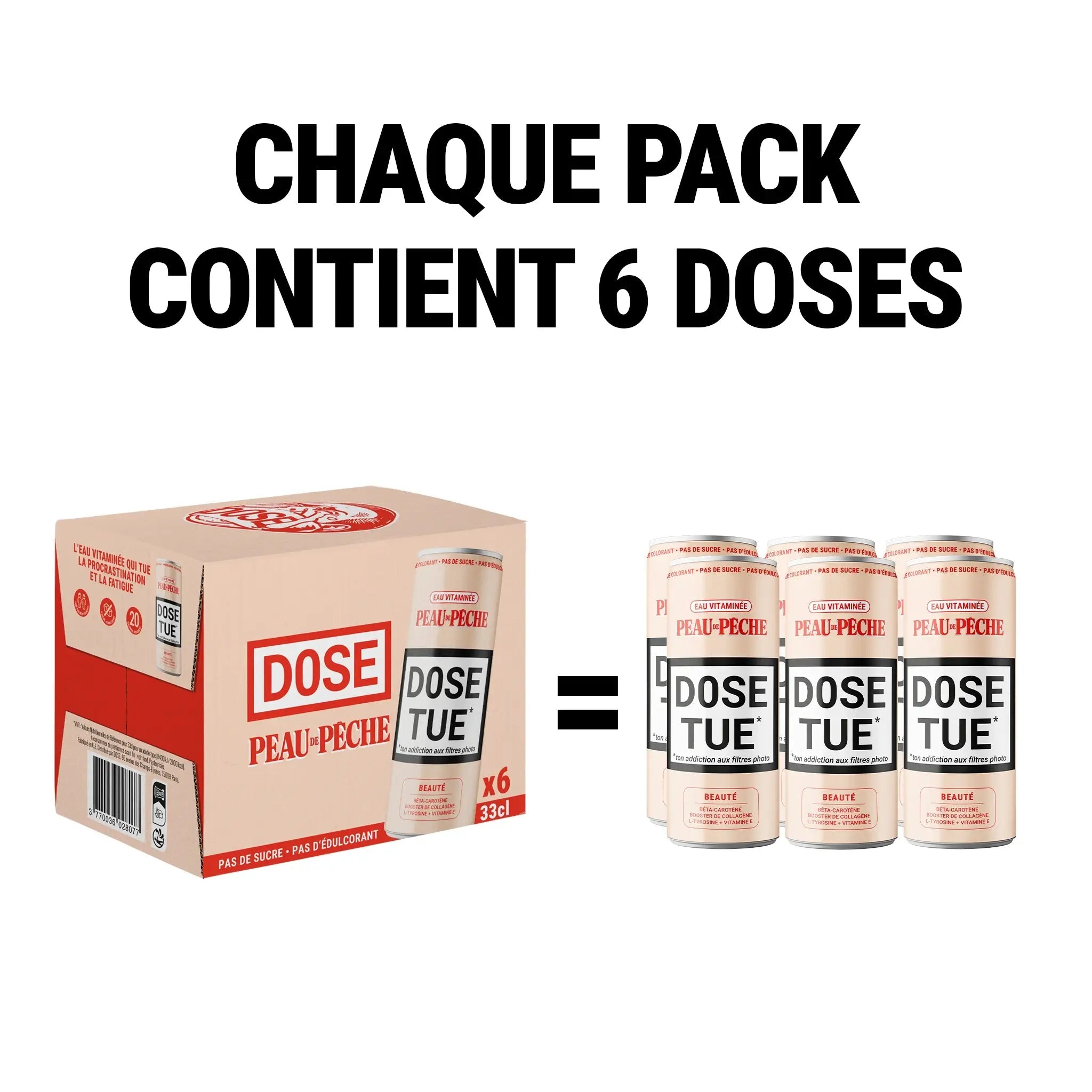 DOSE - EAU VITAMINÉE (PP) - DOSE