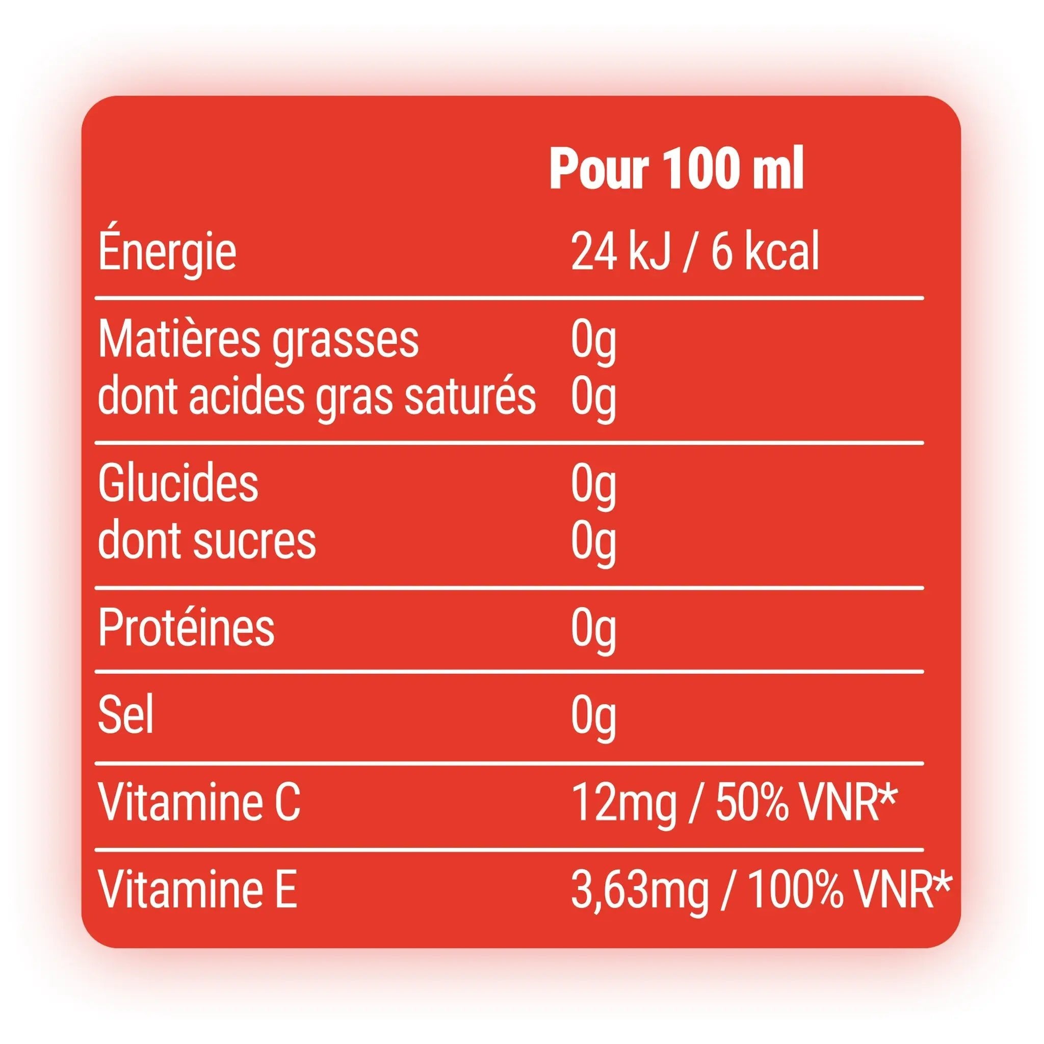 DOSE - EAU VITAMINÉE (PP) - DOSE