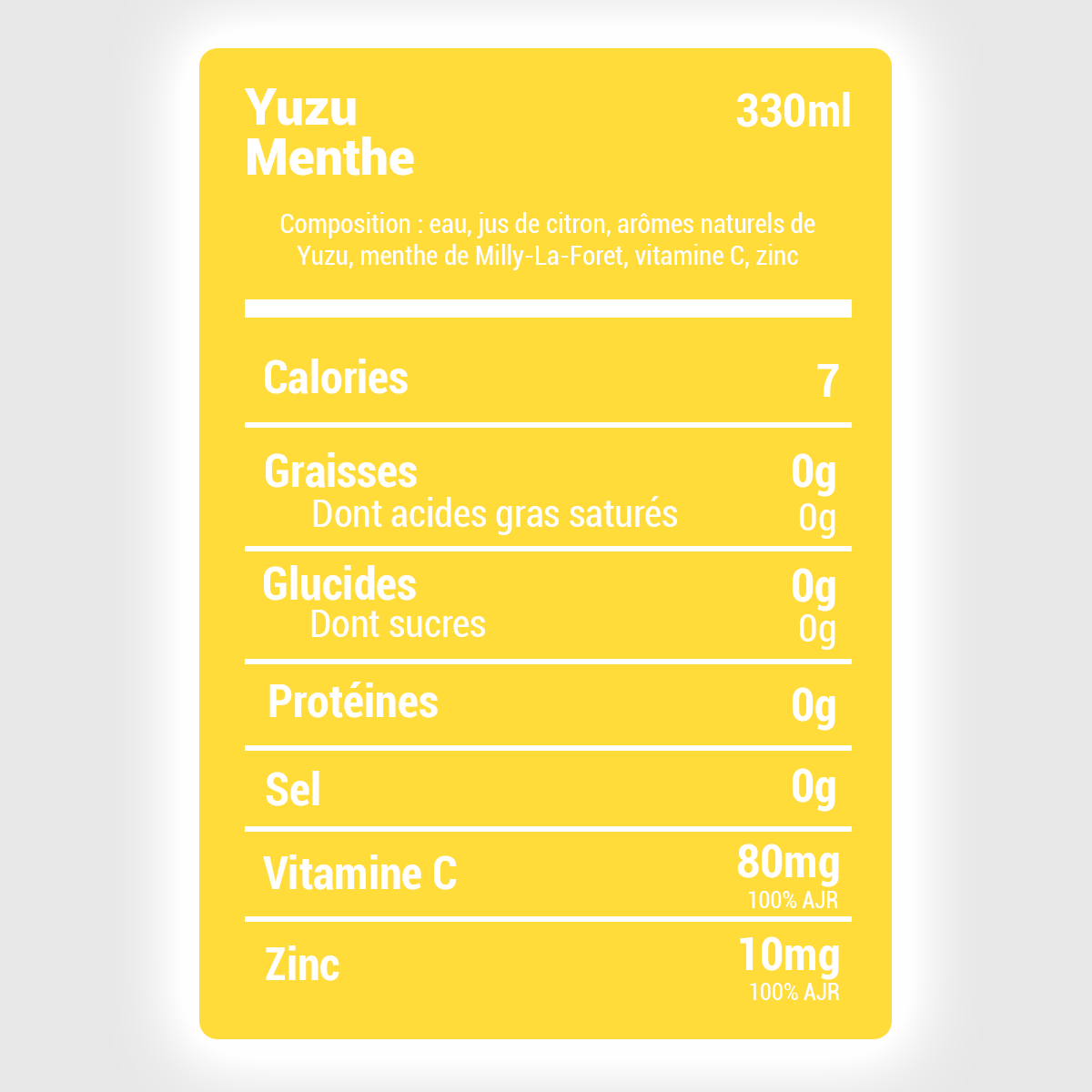 EAU VITAMINÉE - DOSE